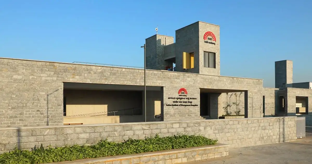IIM Bangalore campus and student life